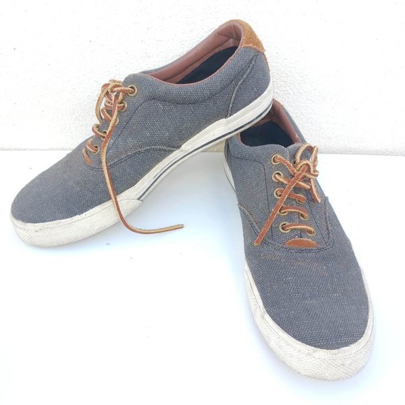 Polo Ralph Lauren Other - Polo by Ralph Lauren Men's Size 8 Gray Brown Sneakers Shoes